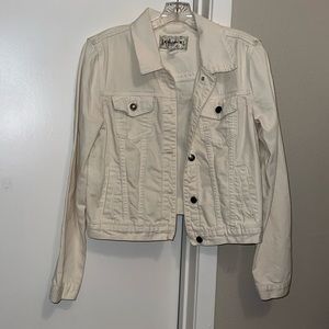 White Jean Jacket
